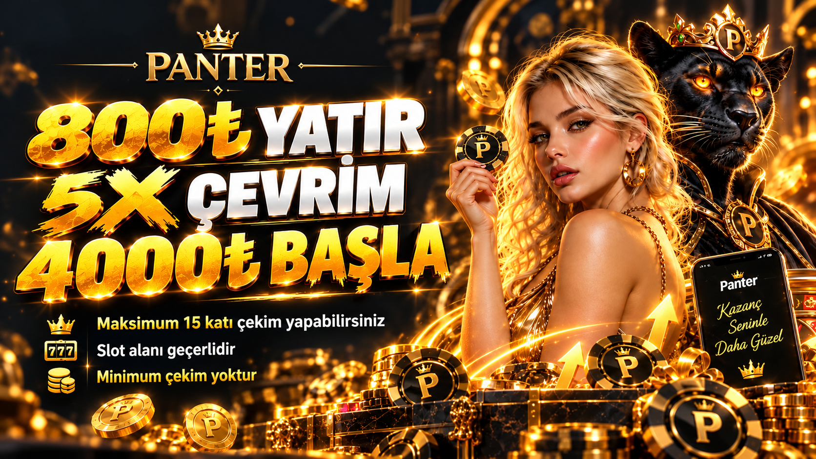 800 TL yatır 4000 TL başla